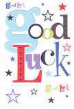 Radiating cheerful optimism, this good luck card feels like an open embrace-its swirling, multi-coloured font reminiscent of Peckham's palette at golden hour. Oversized blue letters blend naturally with dashes of bold red, mossy green, and royal purple, thoughtfully intertwined to convey warmth and encouragement. Stars in navy, pale lilac, and fresh citrus leap across the clean white background, inspiring a sense of limitless possibility not unlike the opportunity buzzing around Rye Lane and the Bussey Building. The card's tactile smoothness, an echo of the hand-finished details familiar to Peckham Florist, adds an extra layer of sensory delight. It's the sort of card you might choose for someone embarking on an artistic venture, facing the nerves of their first exhibition, or celebrating victory in a local competition. With every detail brimming with heartfelt hope and the friendly belief found throughout Peckham, this design ensures every wish given is both memorable and deeply meaningful.